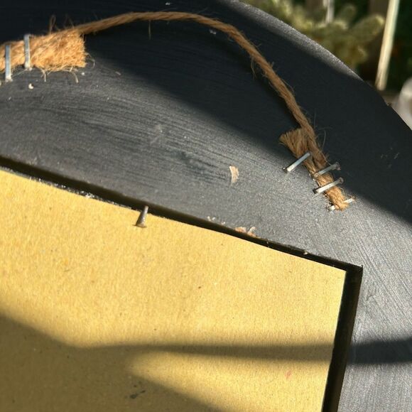 Vintage Handcrafted Sun and Moon Celestial Wall Mirror 13" - Picture 11 of 16